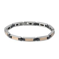 Bracelet Boccadamo Man in Steel ABR722